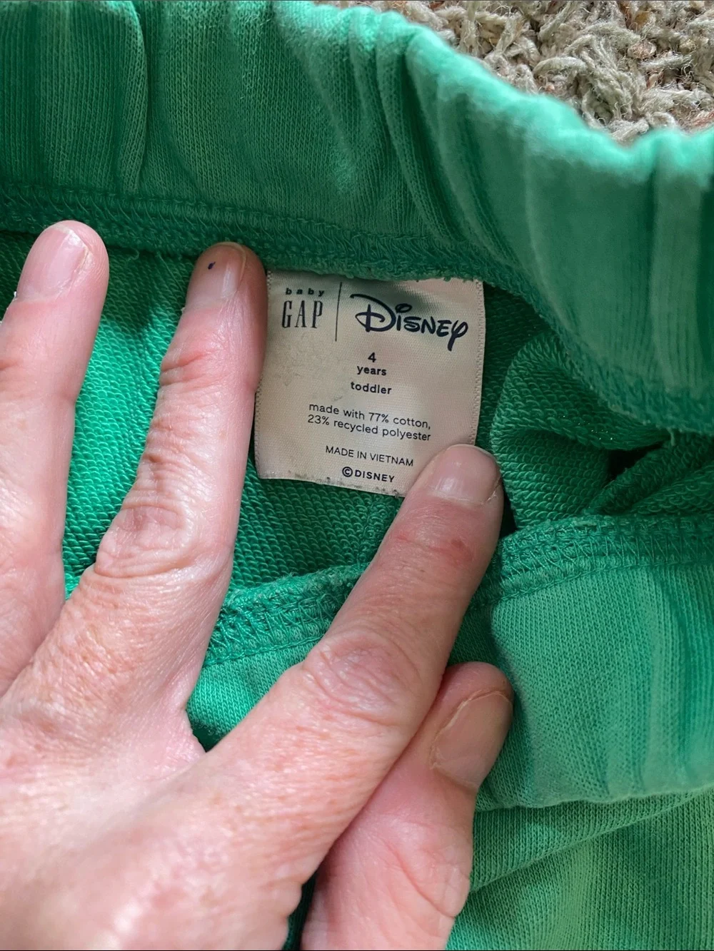 GAP Mint Green Jogger Sweatpants 4T Gap